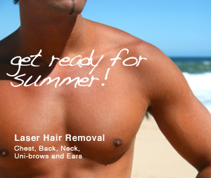Get ready for summer! Lazer Hair Removal